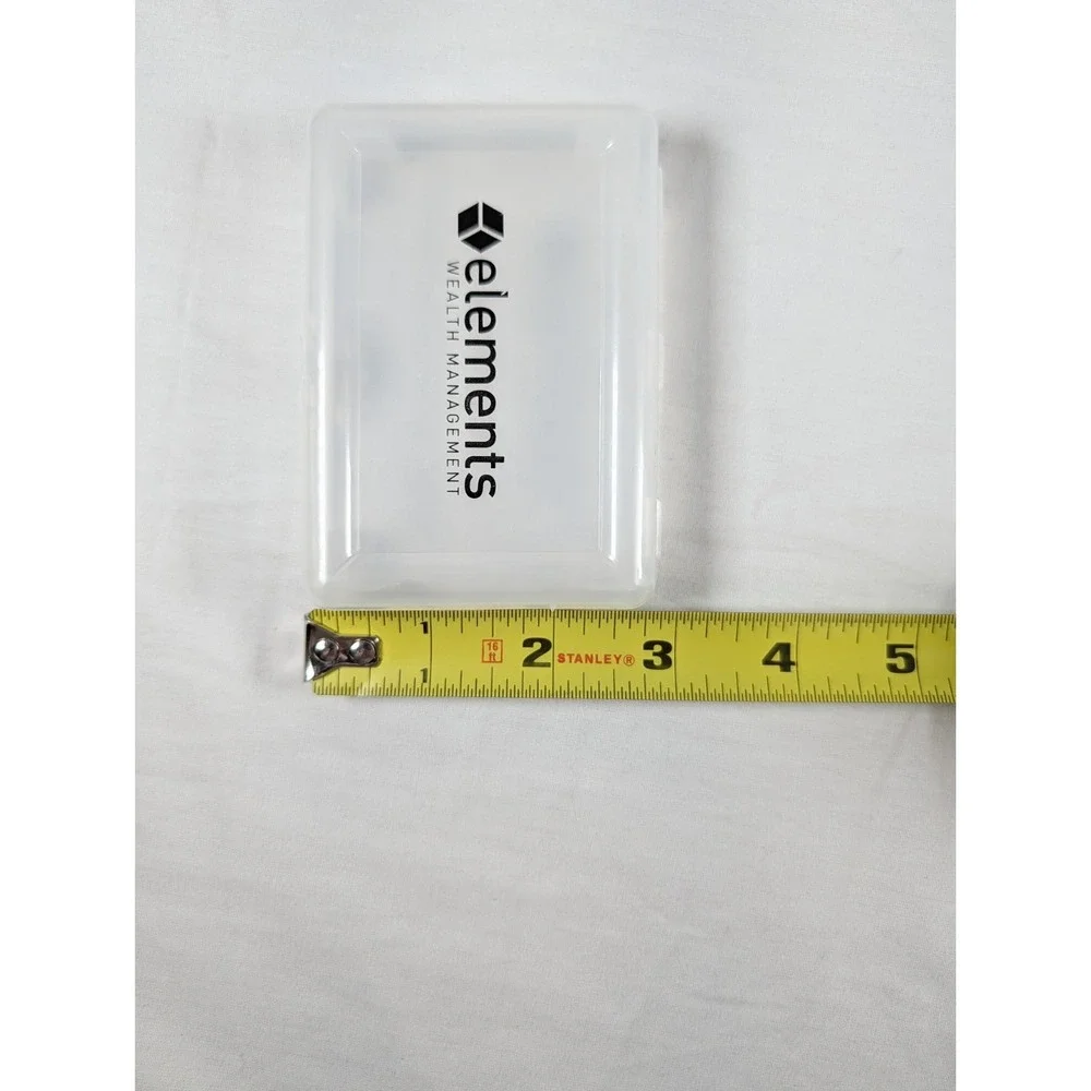 Elements Plastic Playing Card Storage Case With Sealed Playing Cards